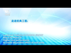 सिरैमिक सरफेस जोआबोआ डेकोरेटिव एंड एनर्जी-सेविंग इंटीग्रेटेड क्लैडिंग सिस्टम